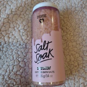 Victoria's Secret Pink Salt Soak coconut soothing bath salts